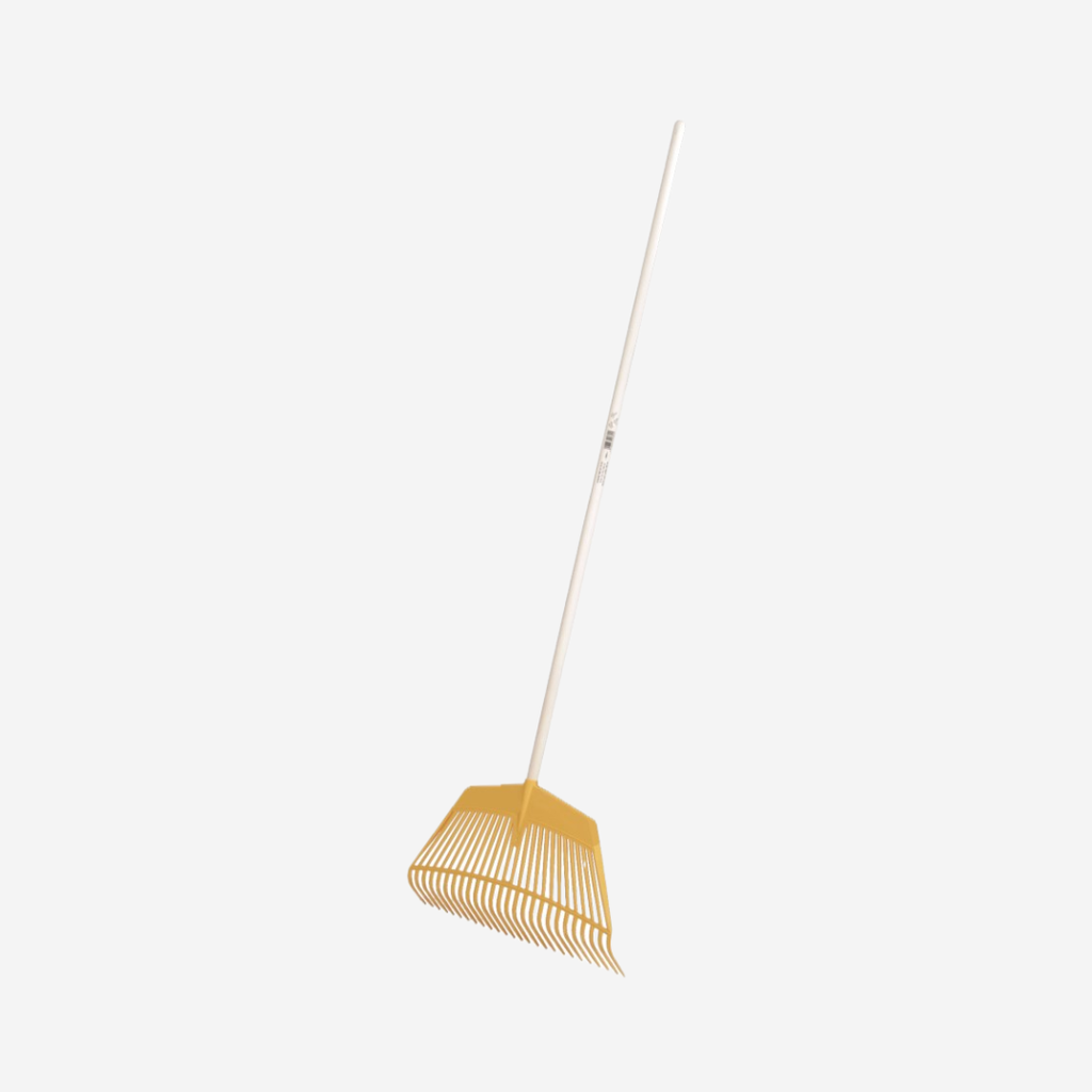Laubrechen mit Stiel, 60cm breit