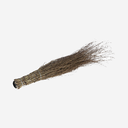 Reisigbesen aus Bambus