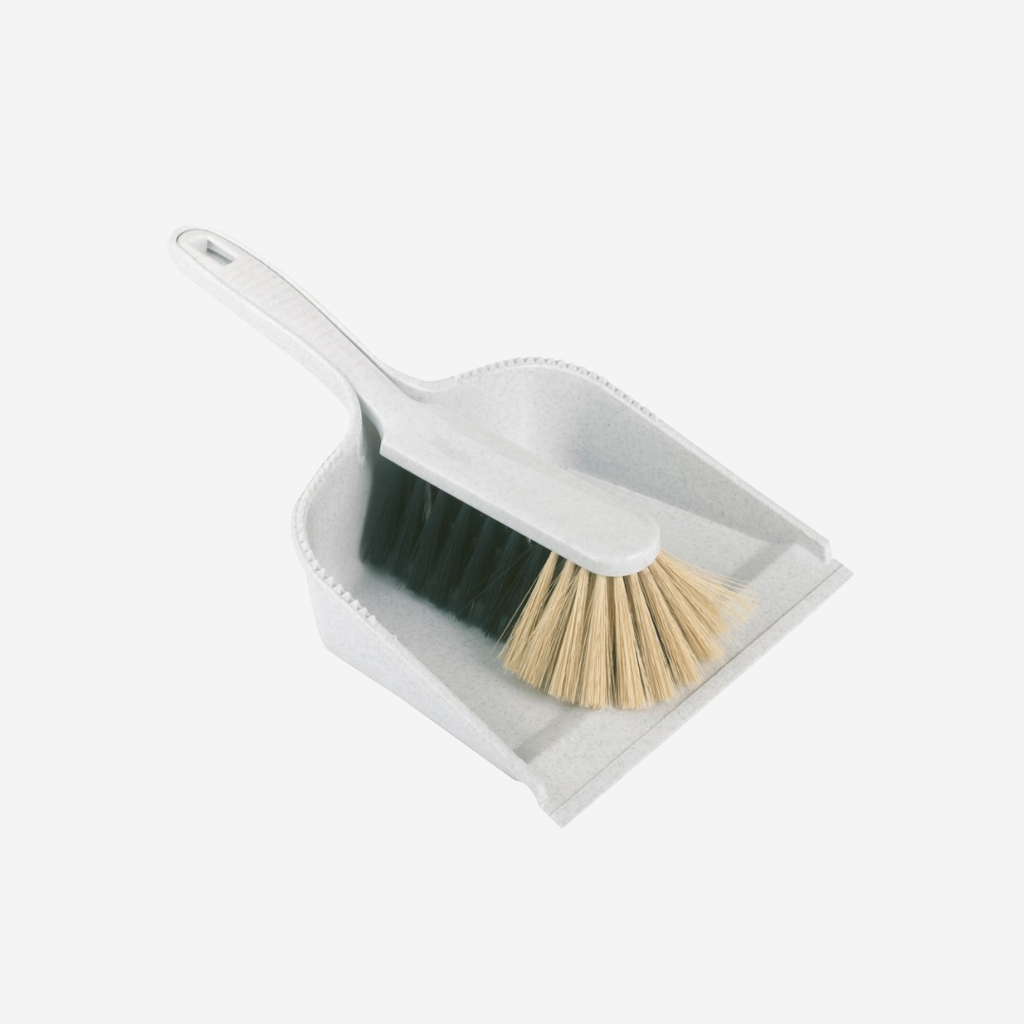 Kehrgarnitur Plastik mit Handfeger
