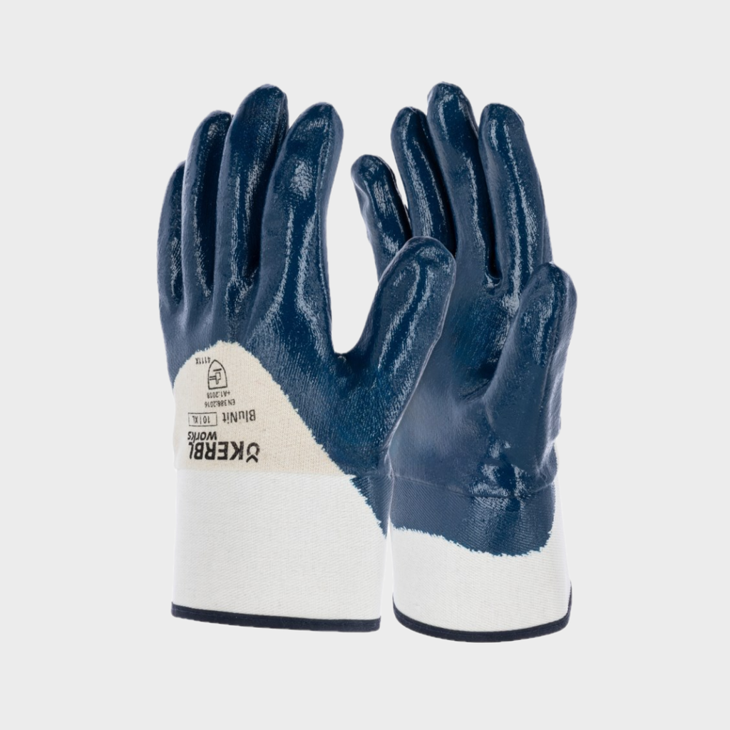 Nitril blau - Handschuh BluNit Gr. 10, mit Stulpe