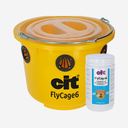 CIT Fliegenfalle FlyCage6, Deckel, 6 Einsätze, Lockstoff