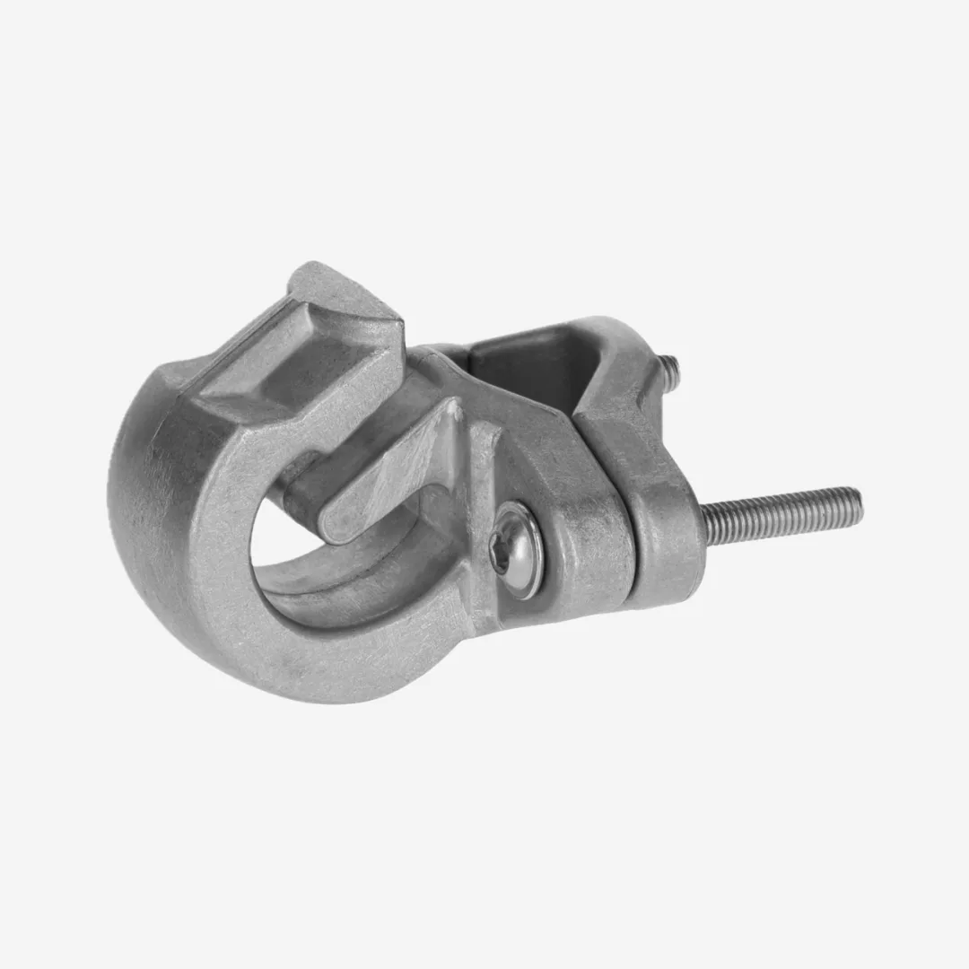 Haltehaken für Heunetz, Aluminium