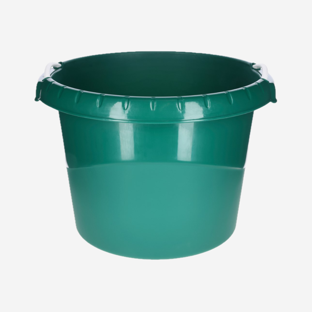 Wasser- und Futtertrog grün ca. 45ltr.