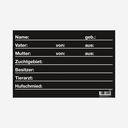 Pferdestalltafel 30 x 20 cm