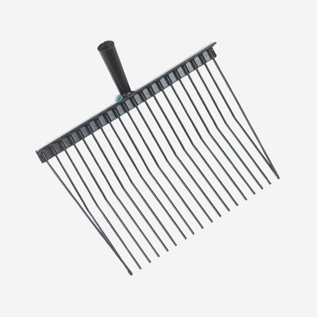 Pferdedunggabel Metall, 20 zk.