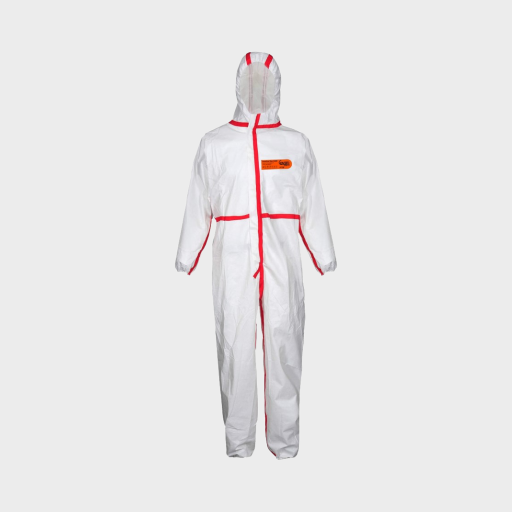 Einwegoverall Typ 4 sprühdicht Pflanzenschutzmittel, Gr. L
