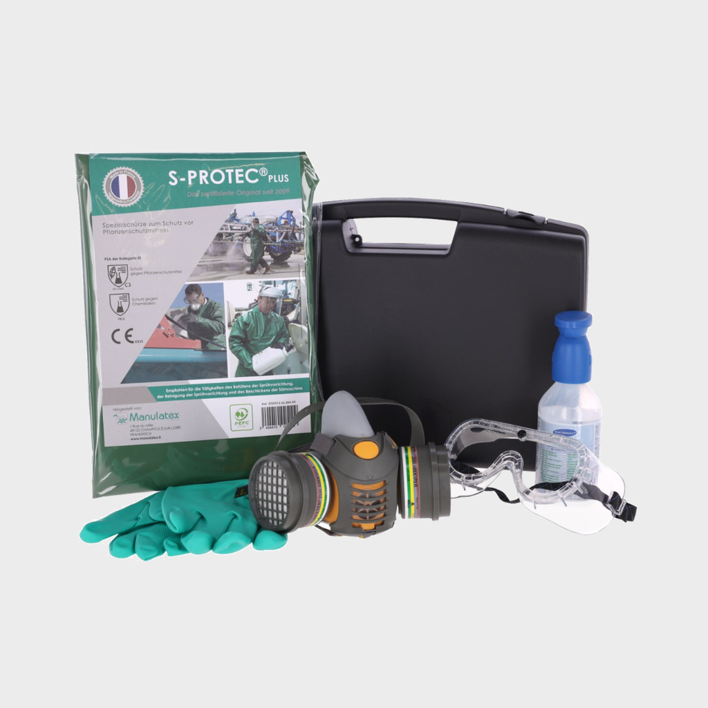 Pflanzenschutzset 5-teilig mit Schürze, im Koffer