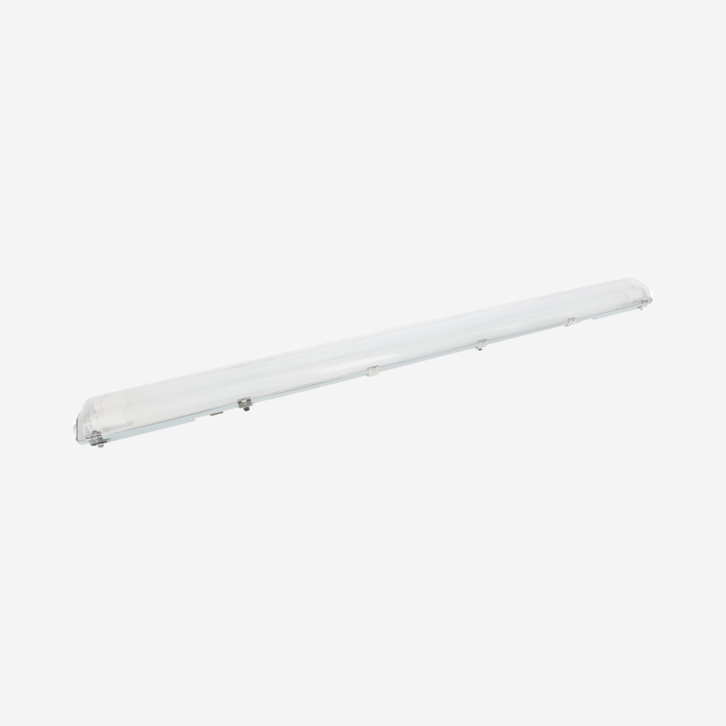 Feuchtraum-Wannenleuchte 150cm 2-flammig, inkl. 2x LED-Röhren
