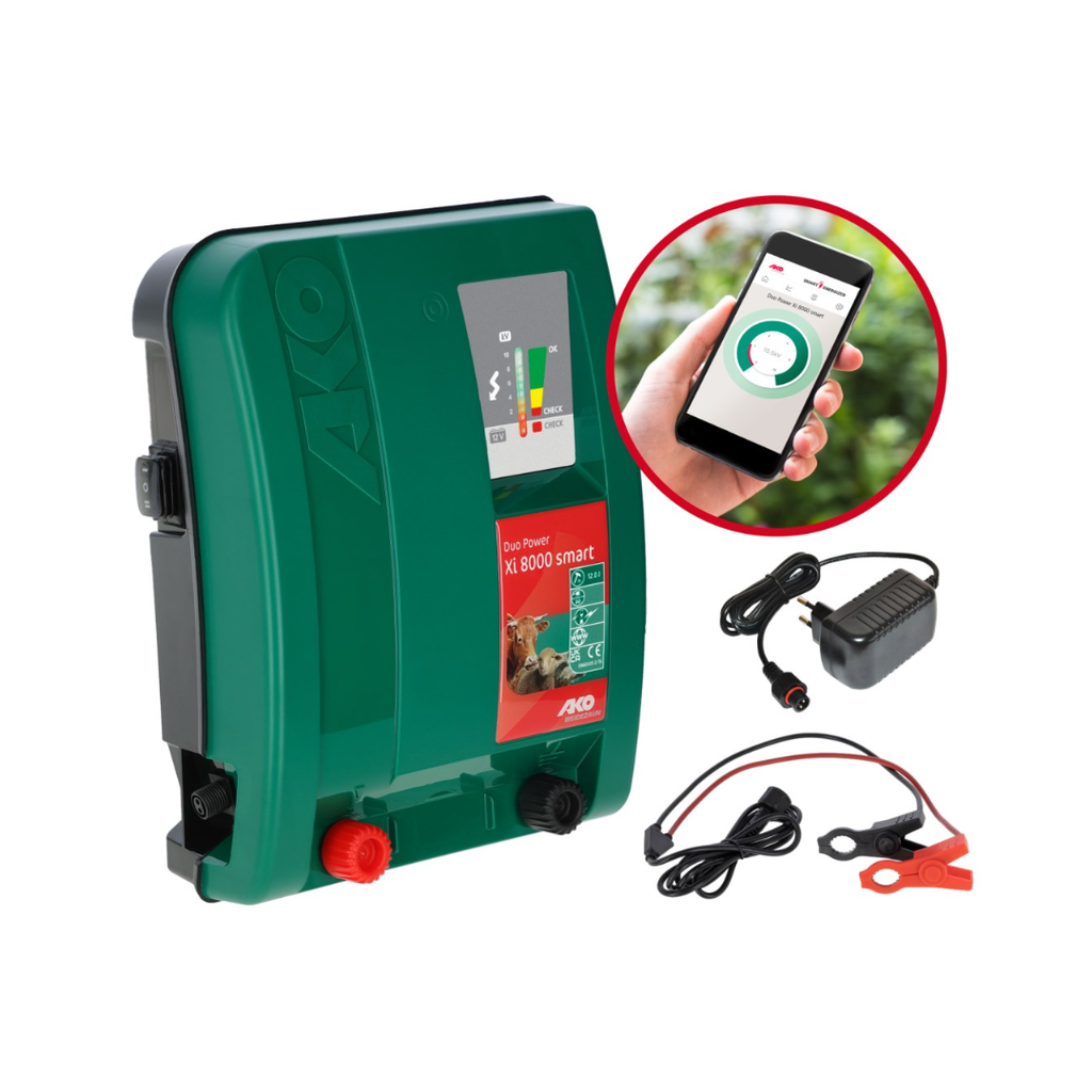AKO DUO Power XI8000 Smart 12 V Weidezaungerät