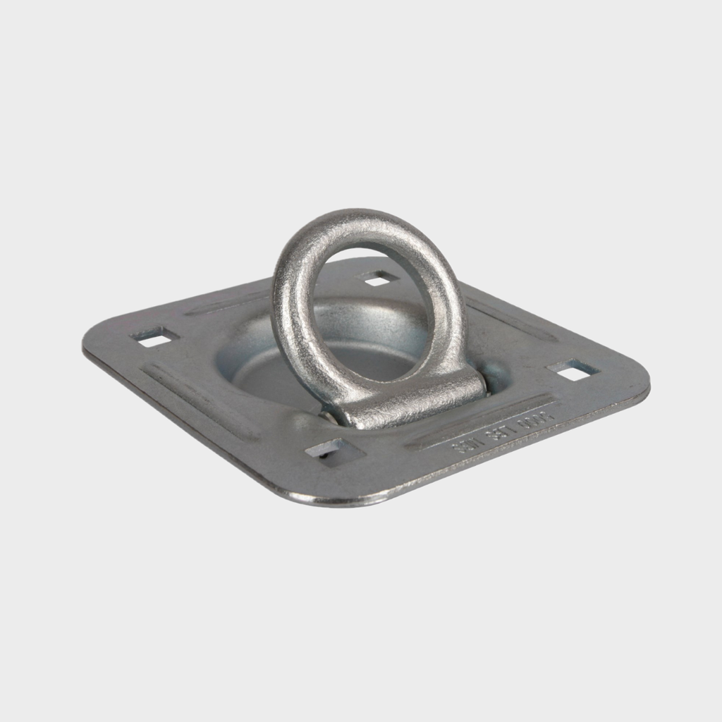 Zurrmulde 1135/2270kg 114 x 124 mm, verzinkt, Ø 11mm