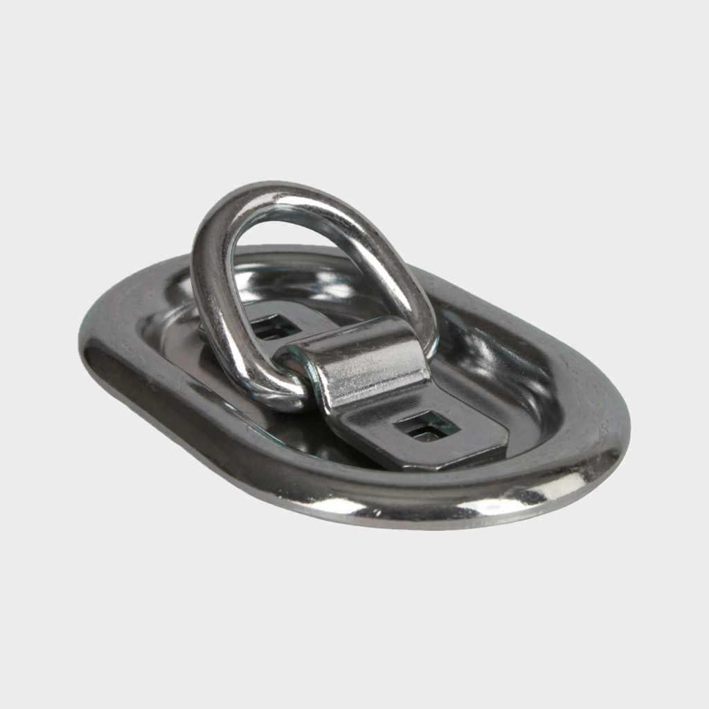 Zurrmulde 1135/2270kg 100x145 mm, verzinkt, Ø 10mm