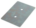 Gegenplatte für 37603 127x127 mm, verzinkt, 2 Stück