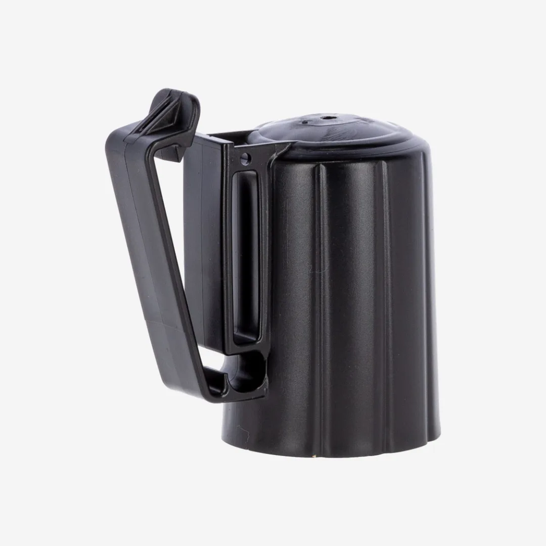 Kopf-Isolator T-Post, schwarz
