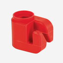 Aufschlagisolator rot für Ovalpfahl 50 St./ Btl.