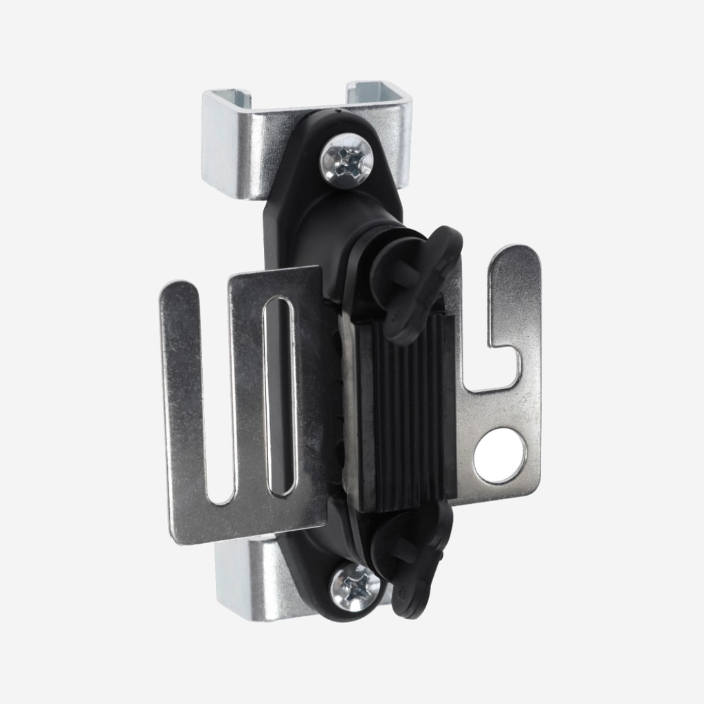 2x T-Pfahl Bandtorgriffisolator Profi-Set