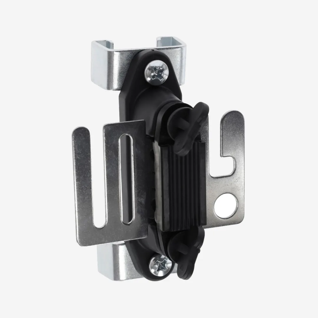 2x T-Pfahl Bandtorgriffisolator Profi-Set