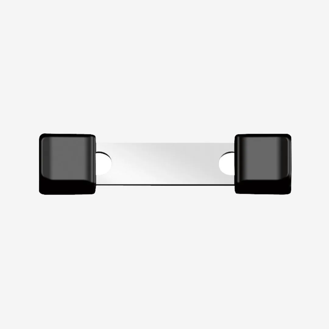 Litzenverbinder Litzclip, 3mm,gerade, Edelstahl,10 Stück