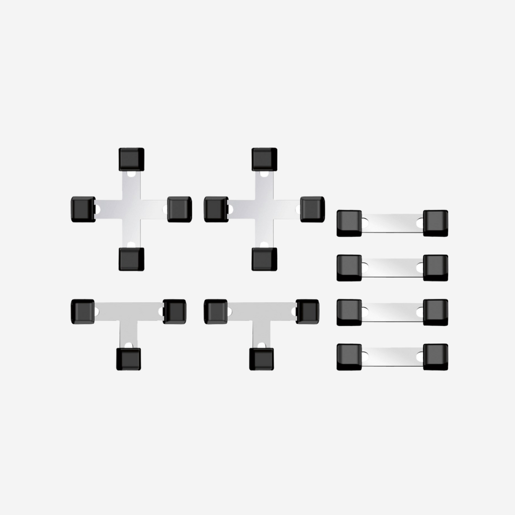 AKO Reparaturset Litzclip 8-teilig, Edelstahl