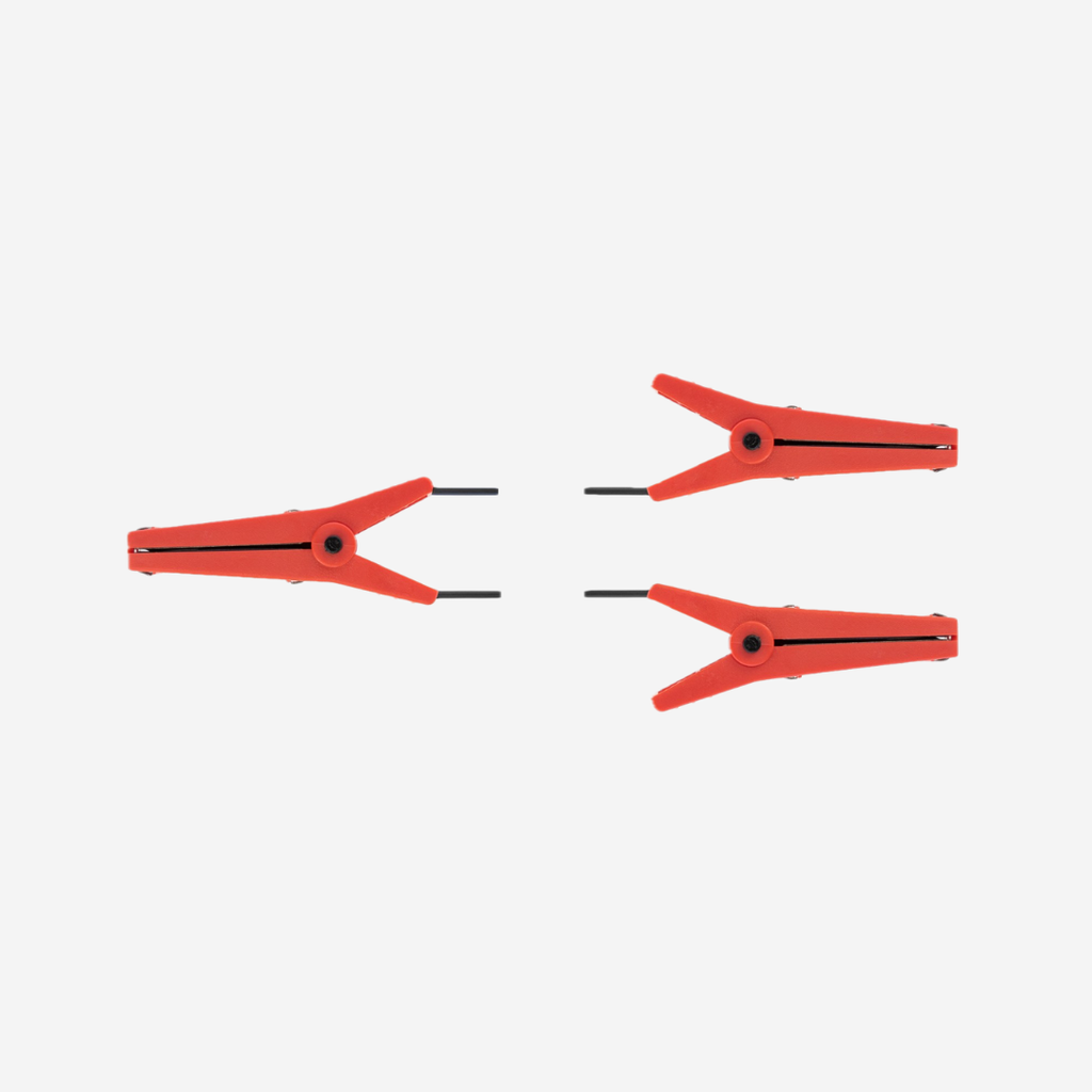 Zaunverbindungskabel 3-fach Krokoklemme f. 40mm Band