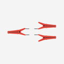 Zaunverbindungskabel 3-fach Krokoklemme f. 40mm Band