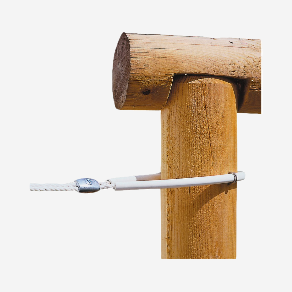 Schlauchisolator für 8mm-Seil 60cm, weiß