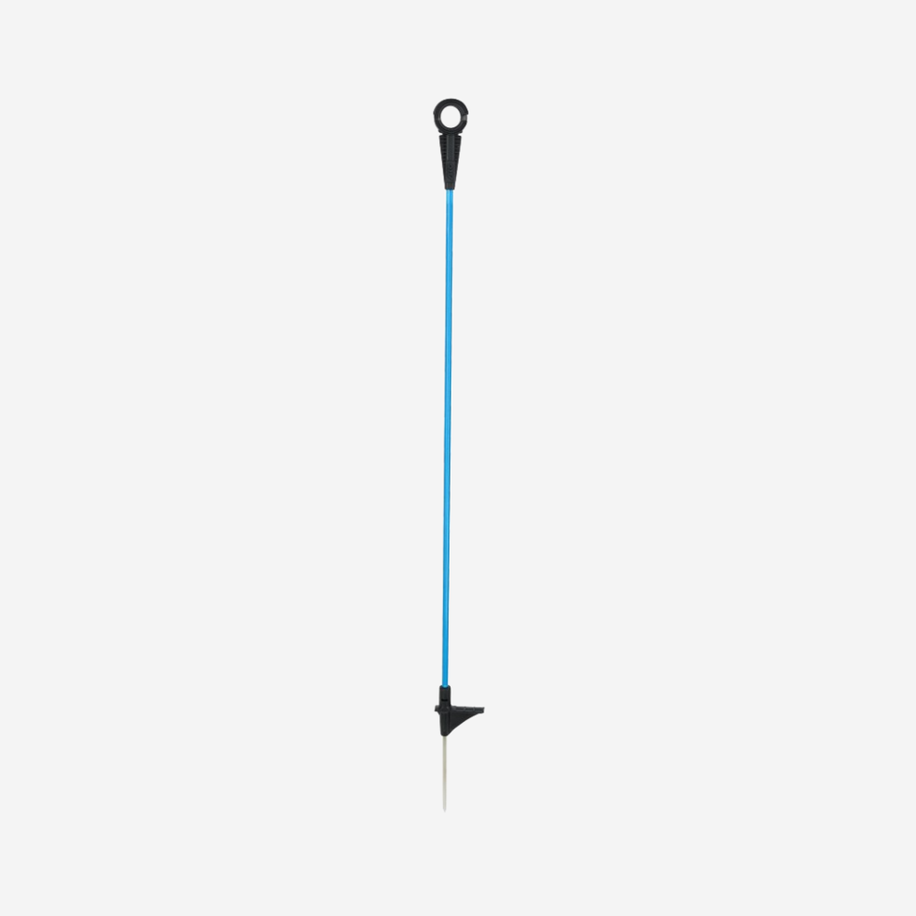 10x Oval-Fiberglaspfahl Premium BLUE
