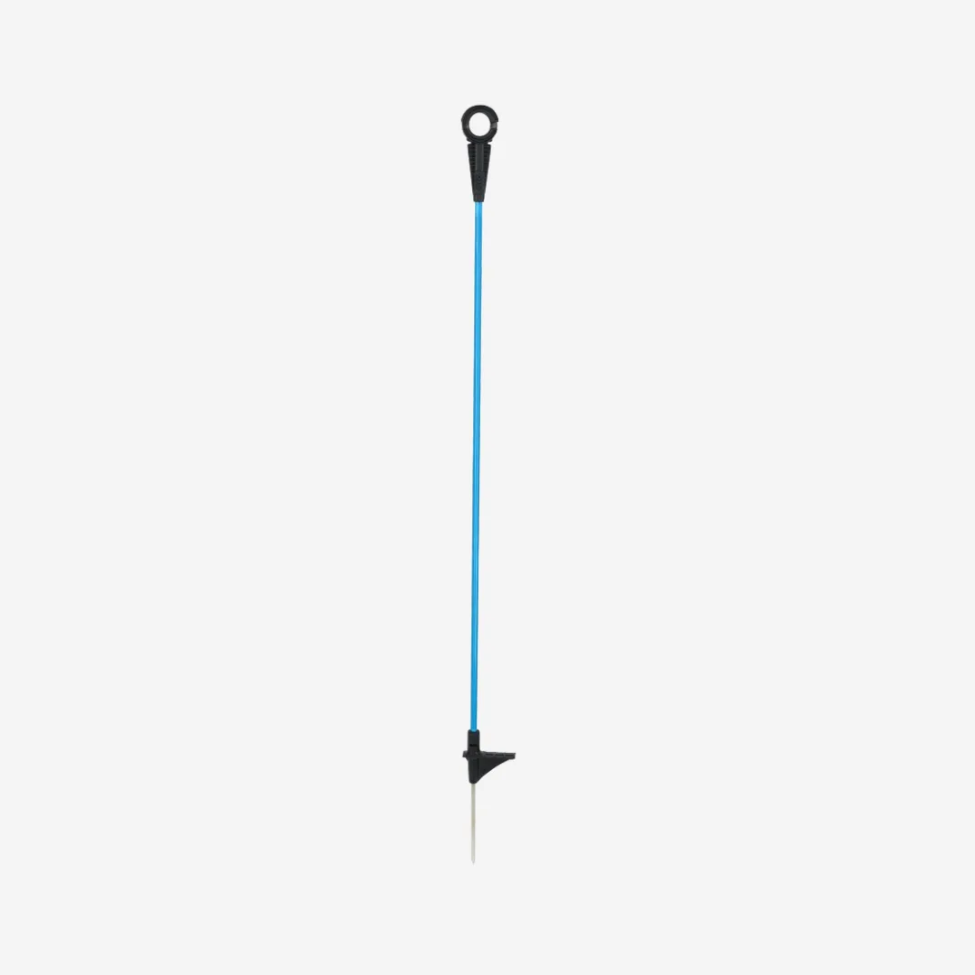 10x Oval-Fiberglaspfahl Premium BLUE