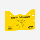 Warnschild "hook - in" 2-seitig bedruckt, deutsch