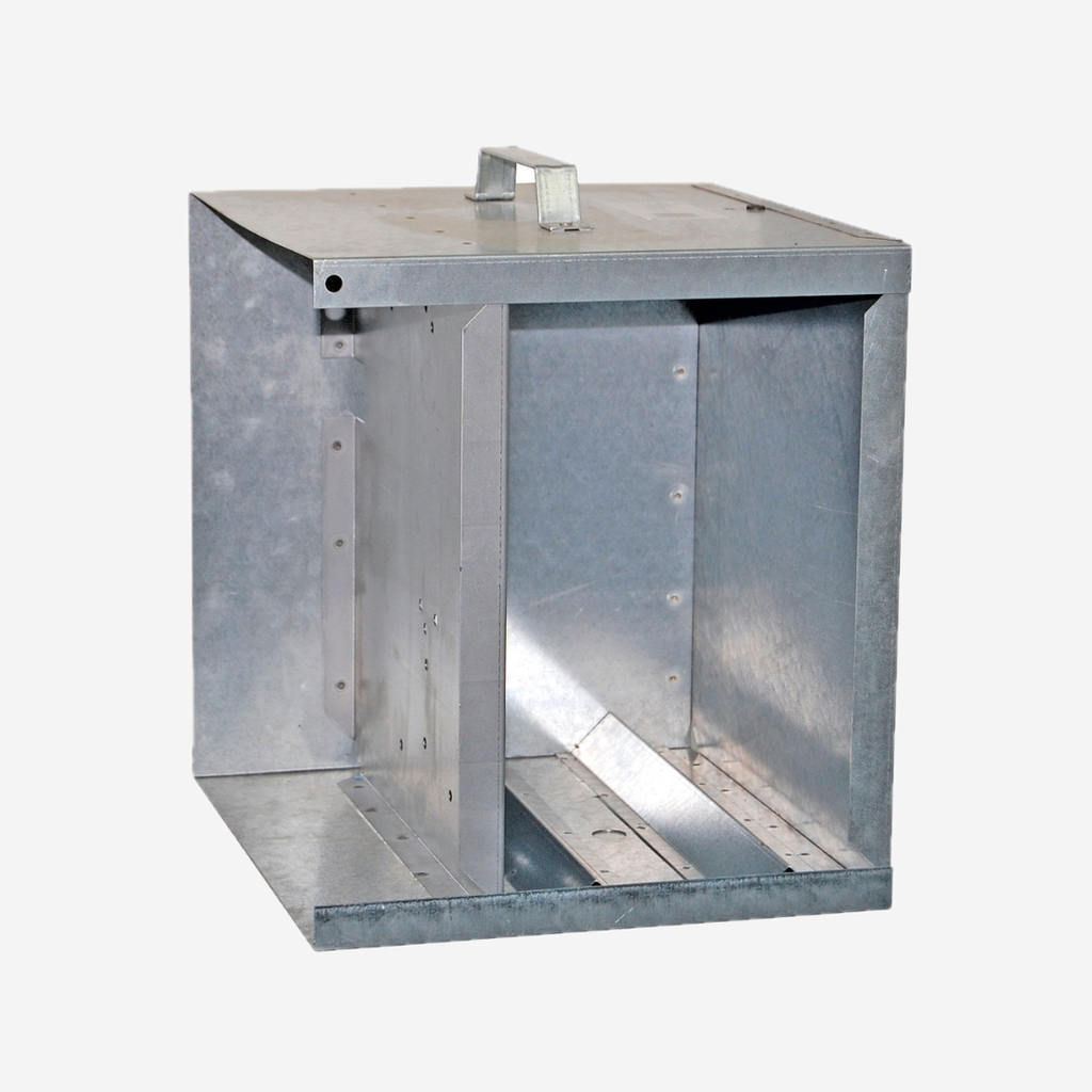 Metall-Akkukasten mit Dach für AN-12V-Geräte