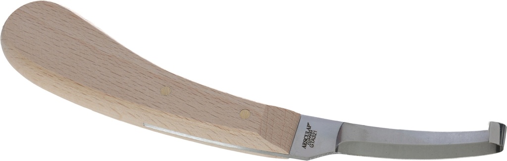 Hufmesser einschneidig, links kleine dünn ausgeschlif.Klinge