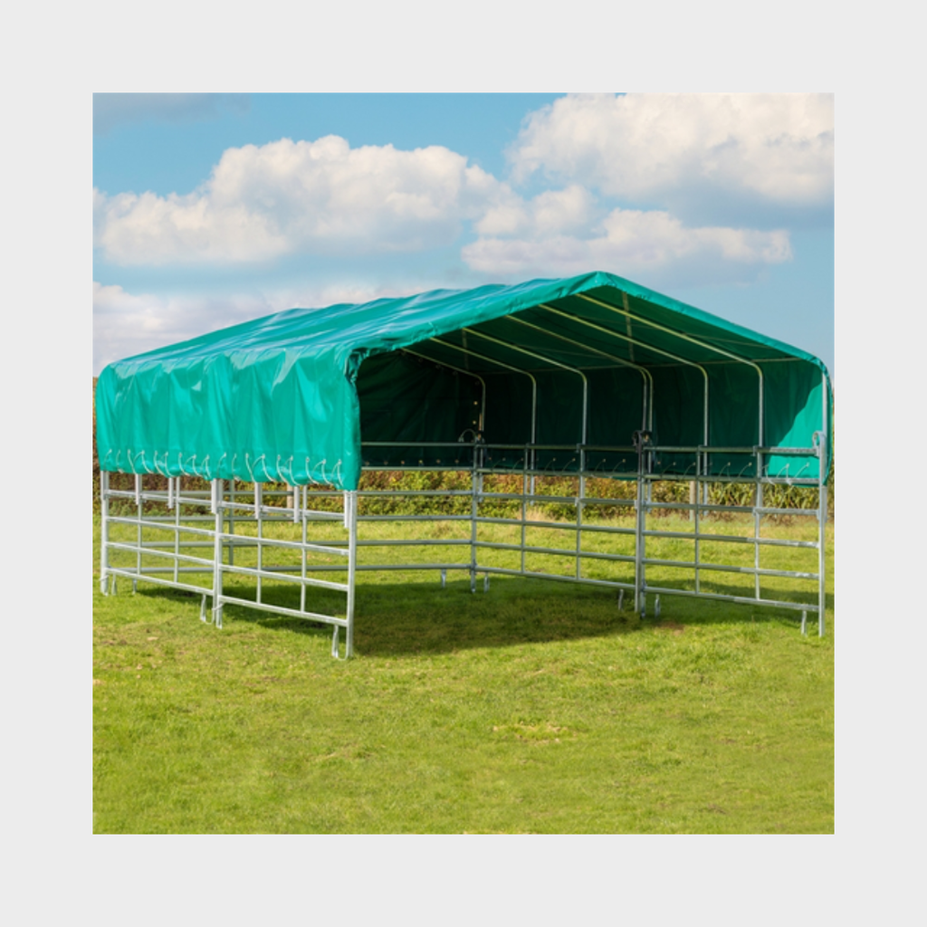 Paneldach 4 x 7.20m, Komplett