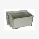 Kompakt-Trogtränke Mod. 6140 Edelstahl mit Maxiflow-Schwimmerventil