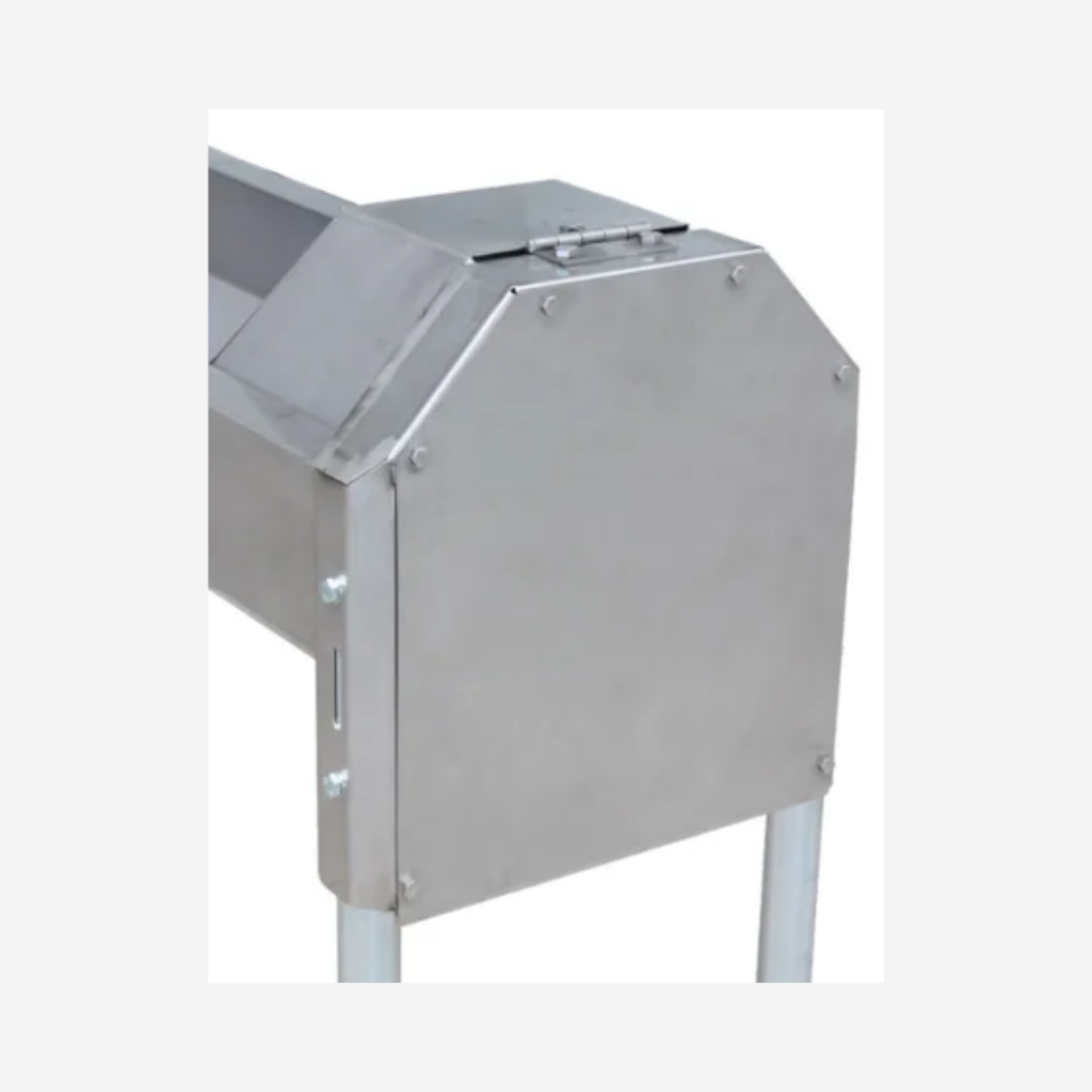 Schutzblech für Anschlussleitungen Schnellablauf-Trog