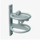 Riegelverschluss für Weidetore, (zusätzlich), verzinkt