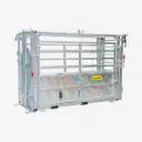 Betäubungsbox mit aufziehbarer Seite