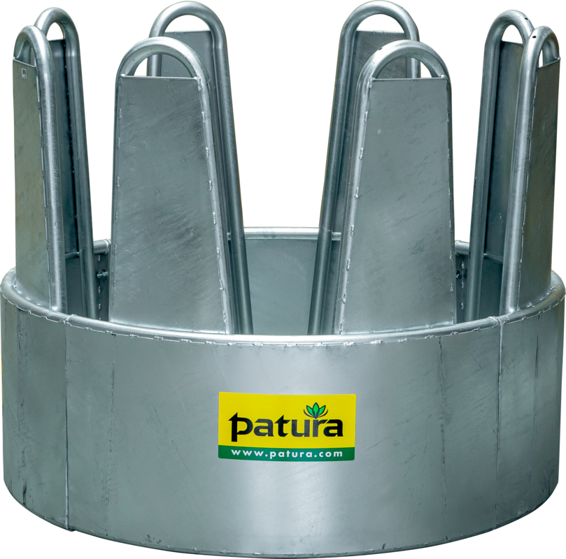 Rundraufe für Pferde, 8 FP ohne Dreipunktanhängung