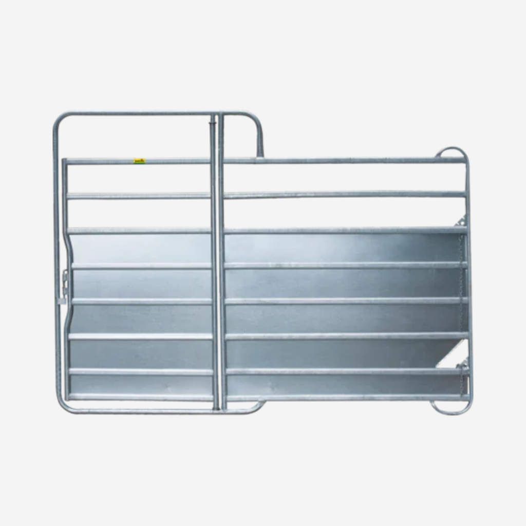 Panel-8 Plus mit Tor 3,00 m mit Blechverkleidung