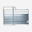 Panel-8 Plus mit Tor 3,00 m mit Blechverkleidung