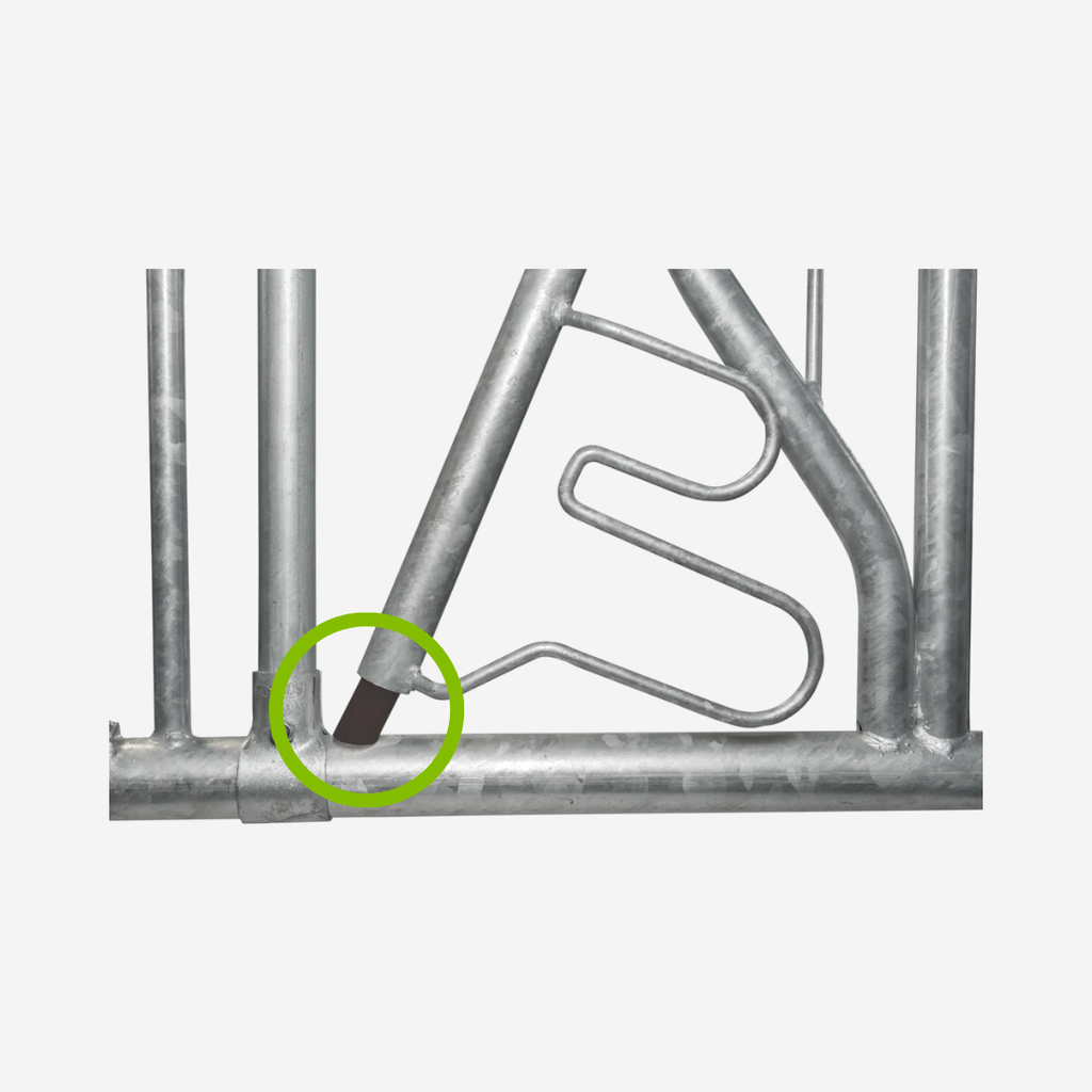 Transponderschutz für Fressgitter 