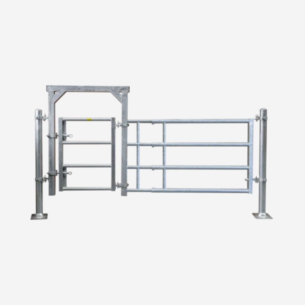 Einschubteil R4 mit Rahmen und Tor RS