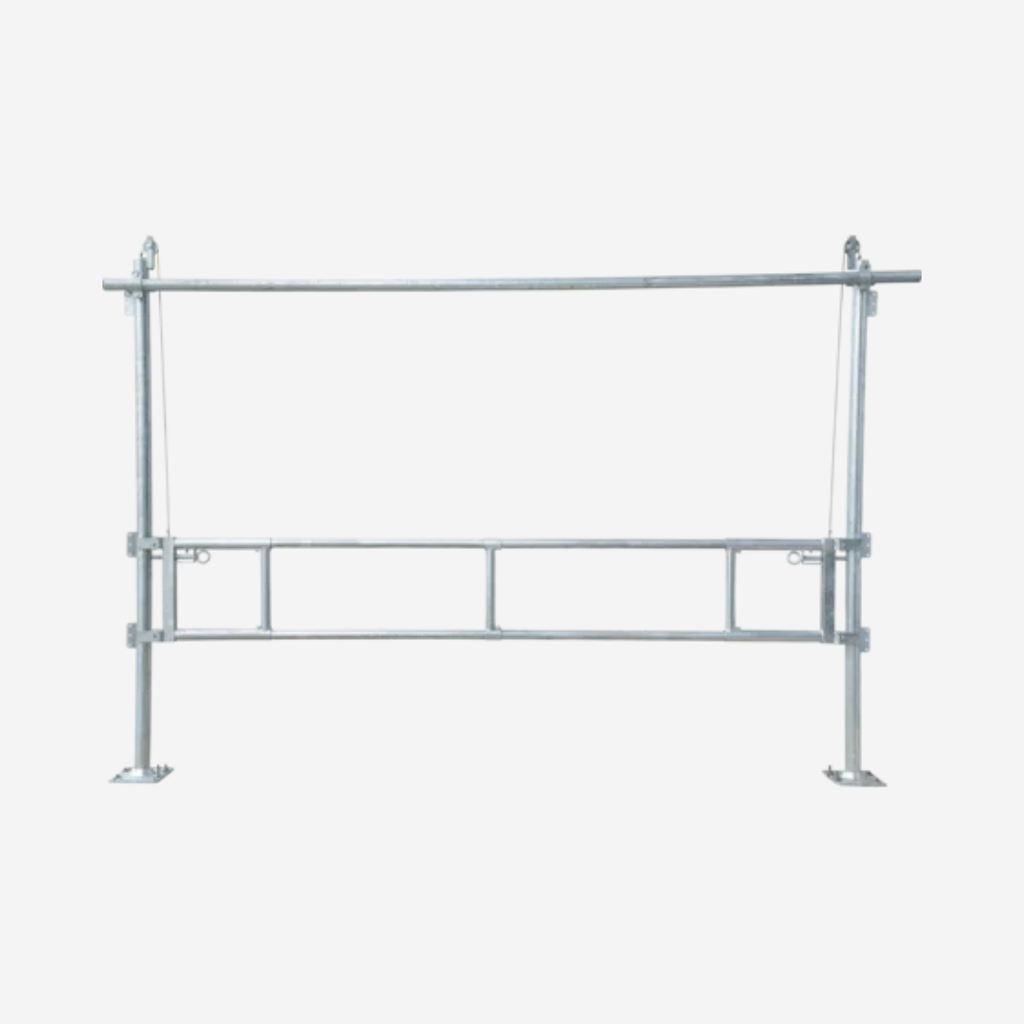 Hubtor für Treibgänge, inkl. Pfosten