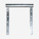 Wandhalter Nackenrohr niedrige Seitenwand