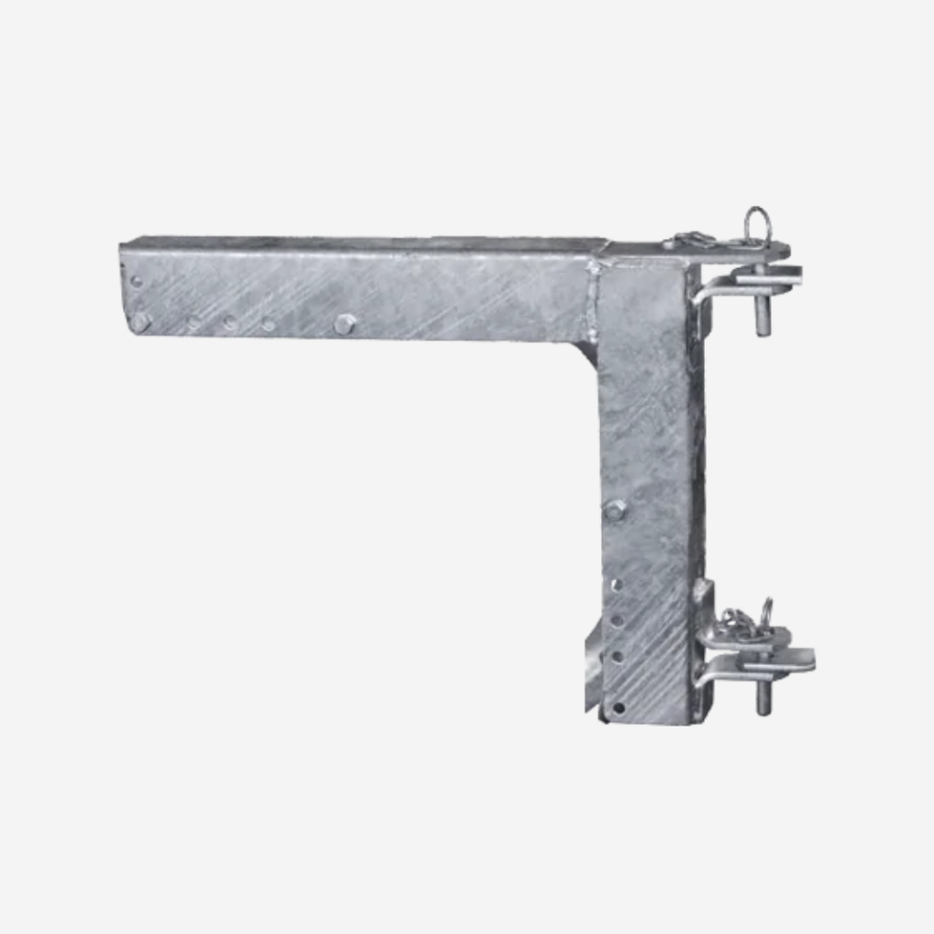 Montagerahmen f. Abtrennungen an Liegeboxenbügel