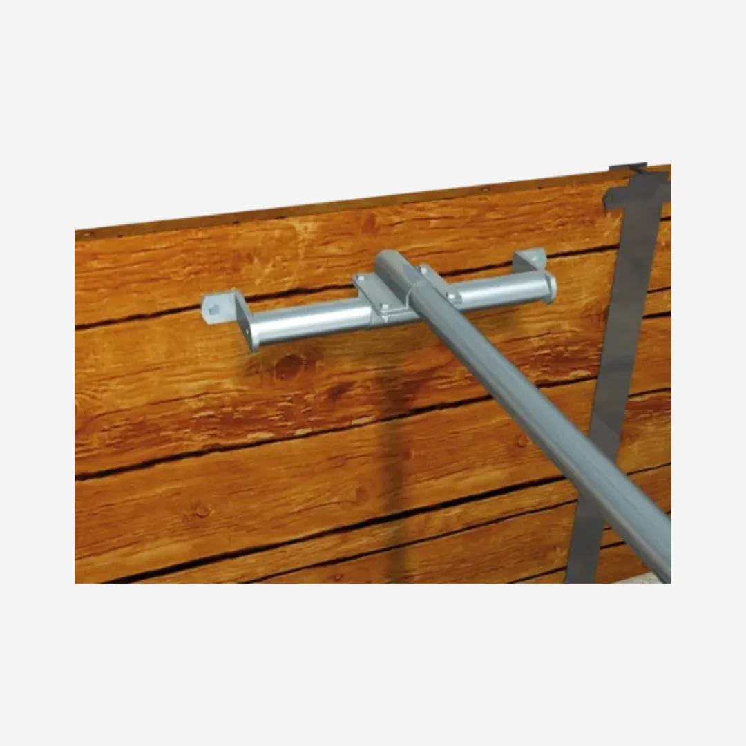 Verstellbarer Wandhalter für Nackenrohr