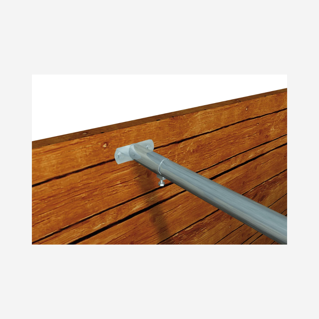 Fester Wandhalter für Nackenrohr