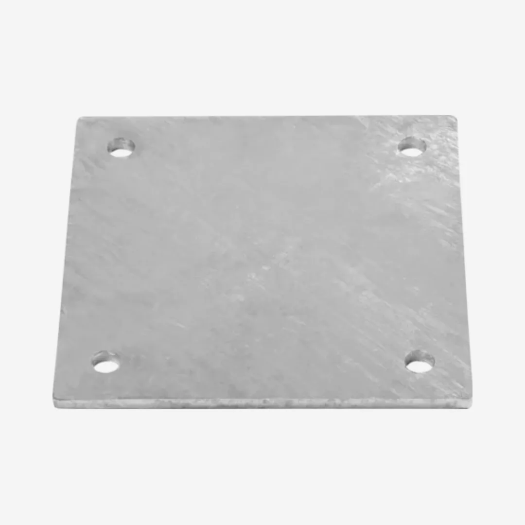 Gegenplatte 200x200x8mm, verzinkt
