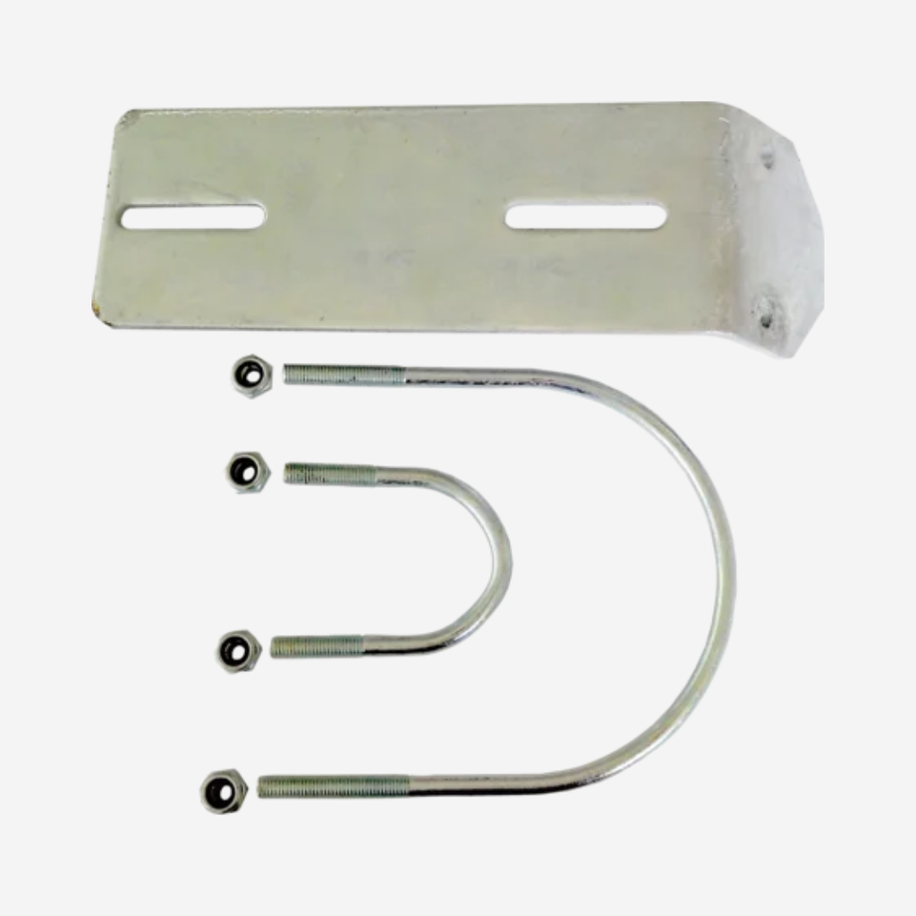 Halter für Bugrolle an Rohr 60 mm