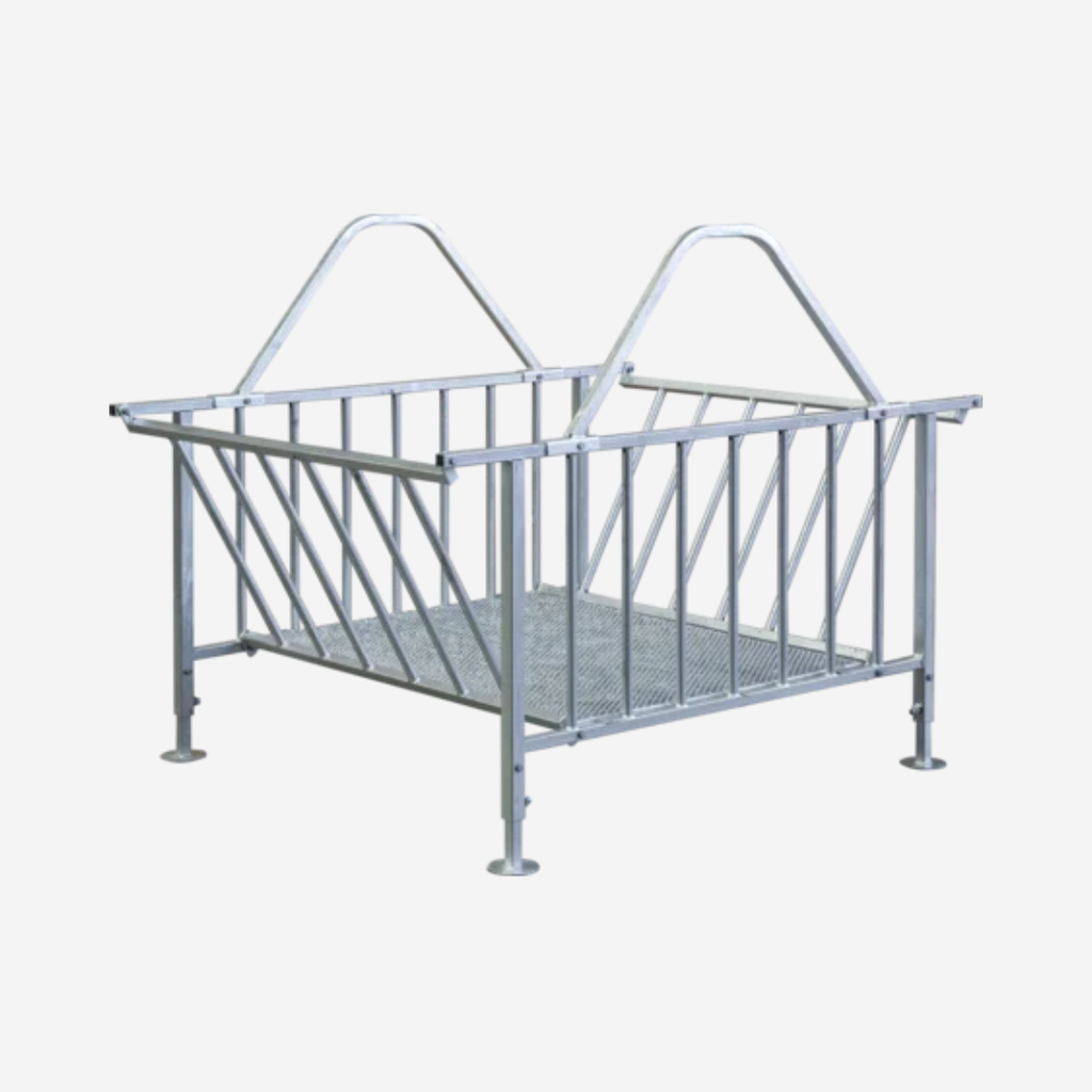 Viereckraufe Standard, 28 Fressplätze