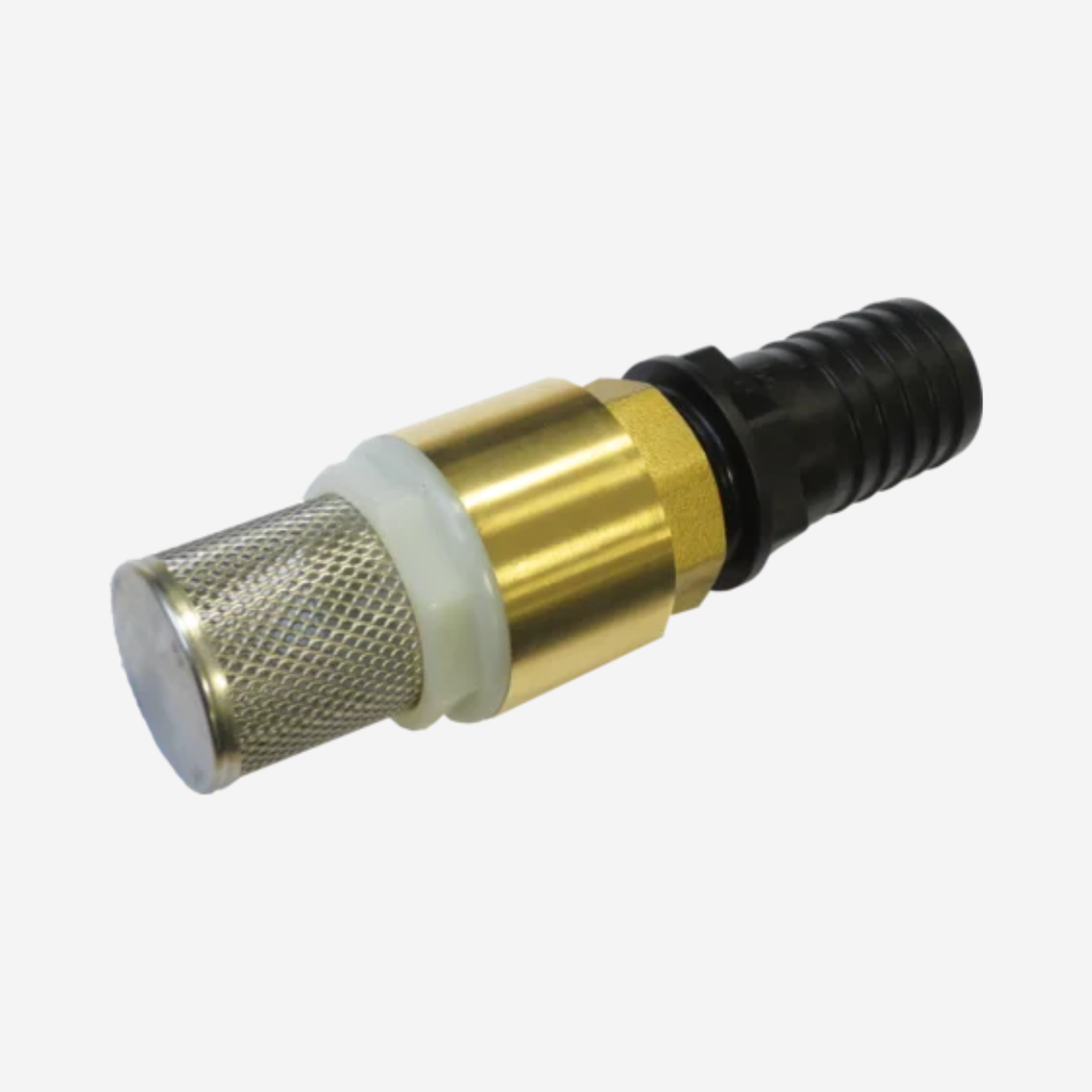 Saugkorb mit Rückschlagventil inkl. Schlauchanschluß-Stutzen 1"