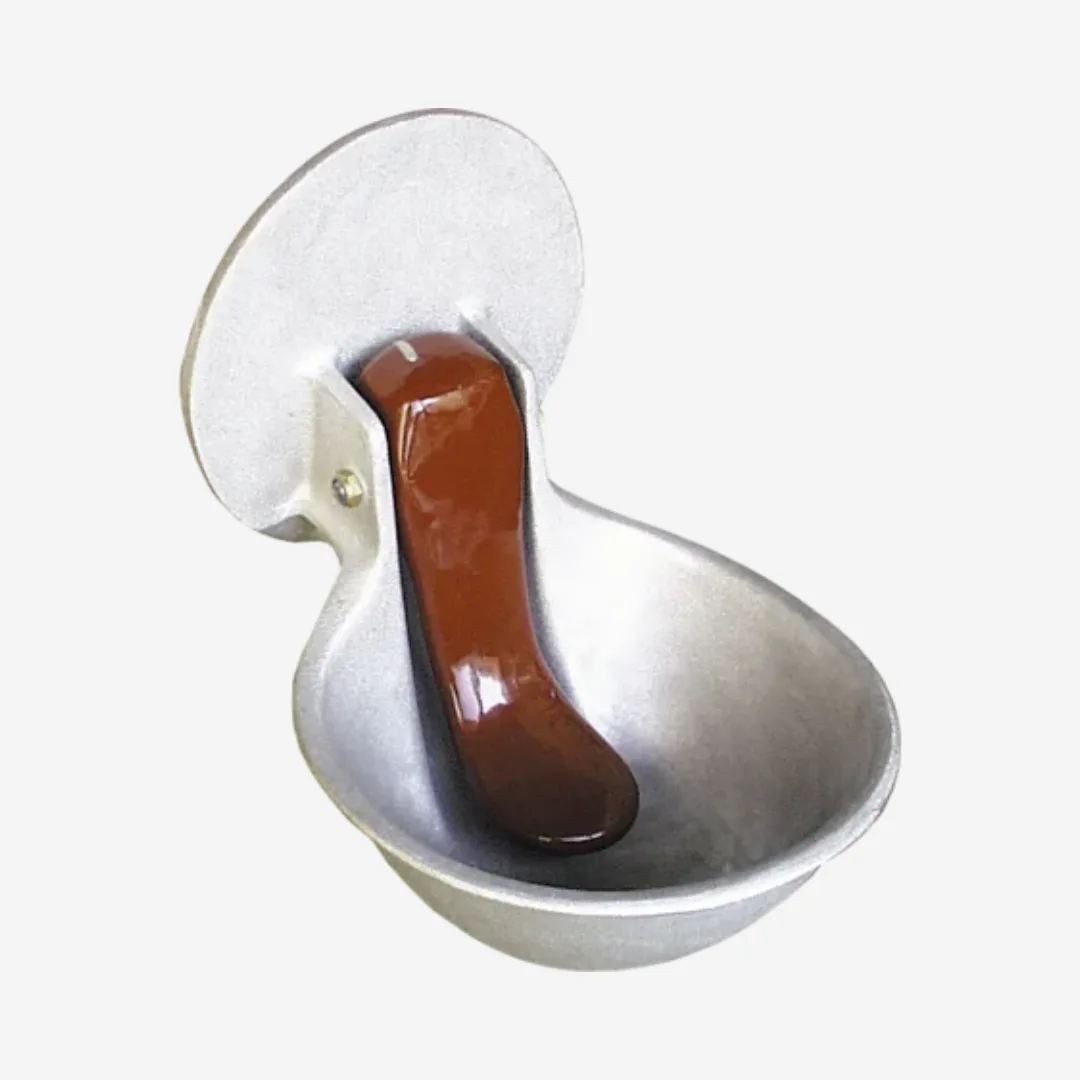 Anbau-Tränkebecken, Aluminium-Guss für Wasserfässer Mod. 98